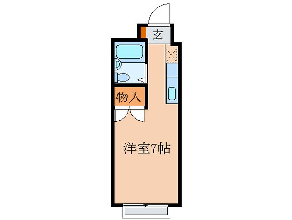 リバーシティ１の物件間取画像